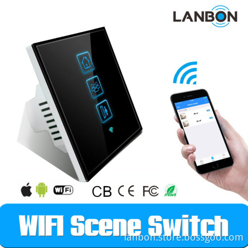 Wifi smart home automation system controlled by android/IOS mobile phone hotel office use